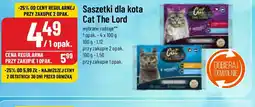 Polomarket Saszetki dla kota Cat The Lord oferta