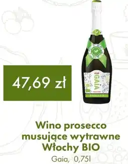 Gaia Wino prosecco musujące wytrawne Włochy BIO
