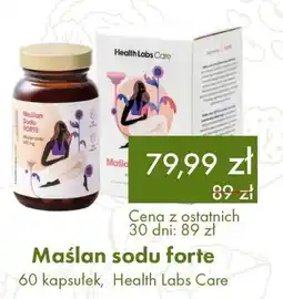 Organic Farma Zdrowia Maślan sodu forte 60 kapsułek, Health Labs Care oferta