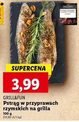 GRILL&FUN Pstrąg w przyprawach rzymskich na grilla 100 g