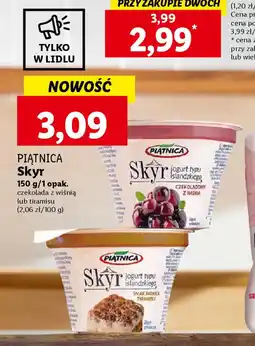 Lidl PIĄTNICA Skyr 150 g oferta