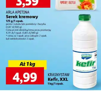 Lidl KRASNYSTAW Kefir, XXL 1 kg oferta