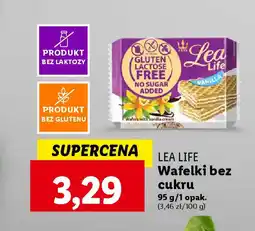 LEA LIFE Wafelki bez cukru 95 g
