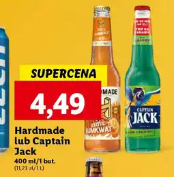 Lidl Hardmade lub Captain Jack 400 ml oferta
