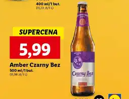 Amber Czarny Bez 500 ml