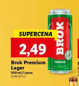 Lidl Brok Premium Lager 500 ml oferta