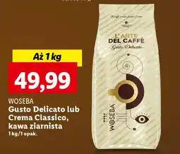 Lidl WOSEBA Gusto Delicato lub Crema Classico, kawa ziarnista 1 kg oferta