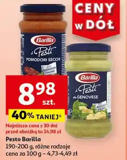 Auchan Pesto Barilla 190-200g oferta