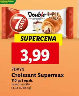 Lidl 7DAYS Croissant Supermax 110 g oferta