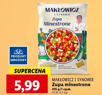 Lidl MAKŁOWICZ I SYNOWIE Zupa minestrone 455 g oferta