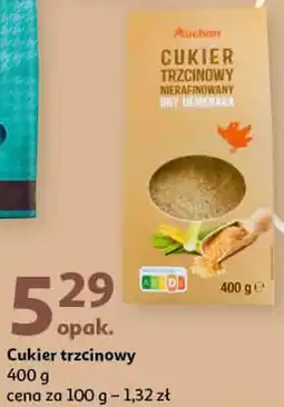 Auchan Cukier trzcinowy 400g oferta