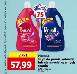 PERWOLL Płyn do prania kolorów lub ciemnych i czarnych tkanin 3,75 L