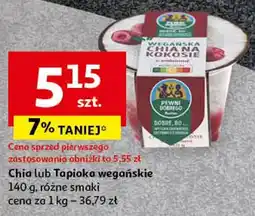 Chia lub Tapioka wegańskie 140g
