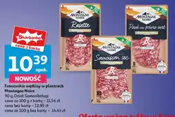 Francuskie wędliny w plastrach Montagne Noire 90g