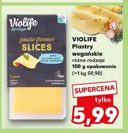 Kaufland Plastry wegańskie Violife oferta