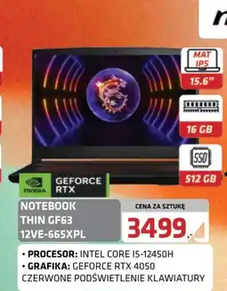 Alsen Notebook MSI oferta