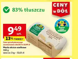 Auchan Masło ekstra osełkowe 300 g oferta