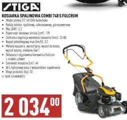 Grene STIGA Kosiarka spalinowa Combi 748 S Fulcrum oferta