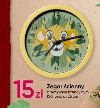 Pepco Zegar ścienny śr. 25 cm oferta
