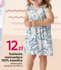 Pepco Sukienka niemowlęca 100% bawełny oferta