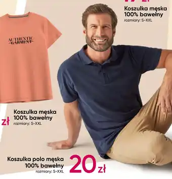 Pepco Koszulka polo męska 100% bawełny oferta