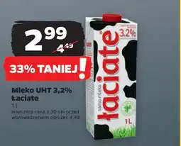 Netto Mleko UHT 3,2% Łaciate 1 l oferta