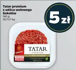 Netto Tatar premium z udźca wołowego Sokołów 140 g oferta