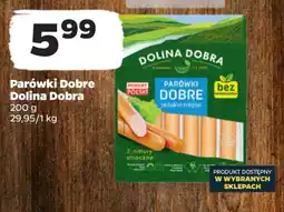 Netto Parówki Dobre Dolina Dobra 200 g oferta
