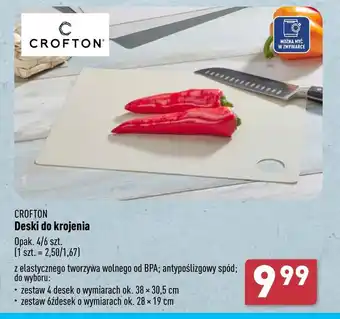 ALDI Deska do krojenia Crofton oferta