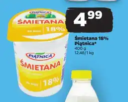 Netto Śmietana 18% Piątnica 400 g oferta