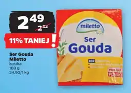 Netto Ser Gouda Miletto 100 g oferta