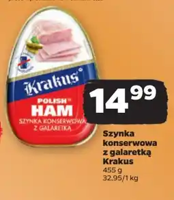 Netto Szynka konserwowa z galaretką Krakus 455 g oferta