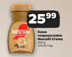 Netto Kawa rozpuszczalna Nescafé Crema 200 g oferta