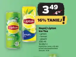 Netto Napój Lipton Ice Tea 330 ml oferta