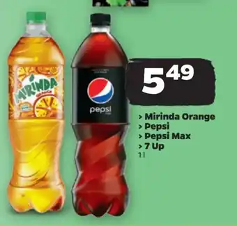 Netto > Mirinda Orange / Pepsi / Pepsi Max / 7 Up, 1 l oferta