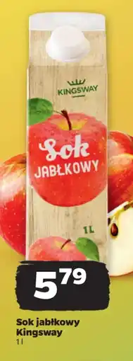 Netto Sok jabłkowy Kingsway 1 l oferta