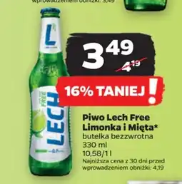 Netto Piwo Lech Free Limonka i Mięta 330 ml oferta