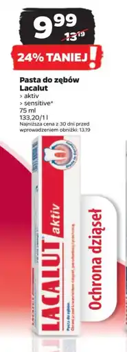 Netto Pasta do zębów Lacalut 75 ml oferta