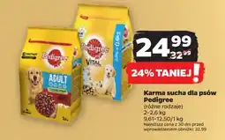Karma sucha dla psów Pedigree 2-2,6 kg