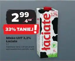 Netto Mleko UHT 3,2% Łaciate oferta