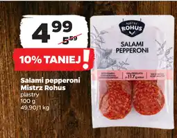 Netto Salami pepperoni Mistrz Rohus oferta
