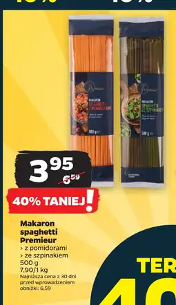 Netto Makaron spaghetti Premieur oferta