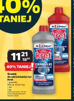 Netto Środek do udrożniania rur Kret oferta