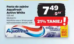 Netto Pasta do zębów Aquafresh Active White oferta