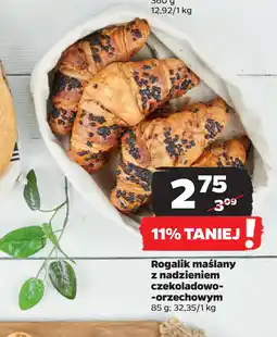 Netto Rogalik maślany z nadzieniem czekoladowo-orzechowym oferta