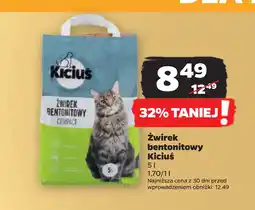 Netto Żwirek bentonitowy Kiciuś oferta