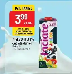 Polomarket Łaciate Junior Mleko UHT 3,8 % 1 l oferta