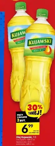 Twój Market Kujawski Olej rzepakowy z pierwszego tłoczenia 1 l oferta
