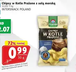 Chipsy w Kotle Prażone z solą morską INTERSNACK POLAND 30g