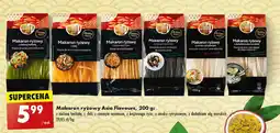 Biedronka Makaron ryżowy z zieloną herbatą Asia flavours oferta